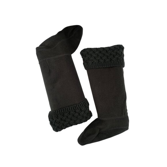 Women’s Hunter Gray Liner Boot Sock with a Wool Accent Size M - Picture 2 of 7